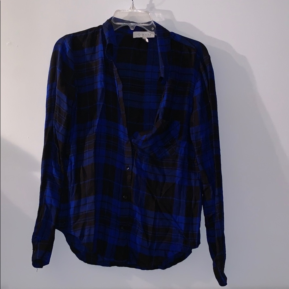 Flannel button up